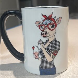 Signature Hipster Animal Mugs Quantity 2
